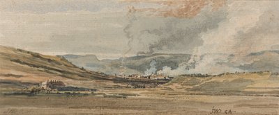 Vista cerca de Swansea, Gales del Sur de James Ward